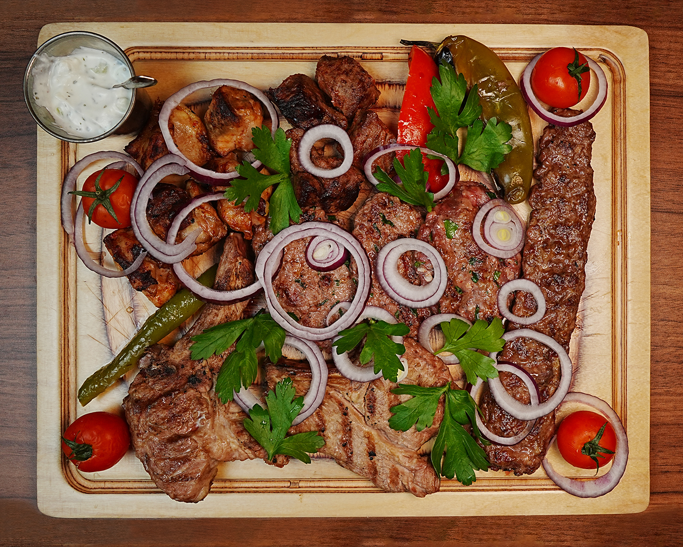 Plateau de grillade "La Souche" pour 2 personnes